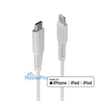 USB cable - LINDY USB Type C to Lightning, 0.5m, 480Mbps, White