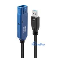 USB Extension Cable - LINDY USB 3.0 Active Extension Cable, M / F, 30 m, Black