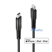 USB Cable - LINDY USB Type C to Lightning Cable, M / M, 480Mbps, 3 m, Black
