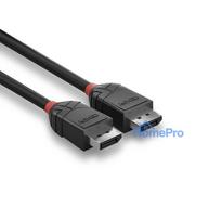 Cable - Lindy 1m DisplayPort 2.1 80G 16K 60Hz Male to Male Black