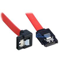 Cable - Lindy 1m Internal SATA III Cable 2x7 Pin Latch 90°