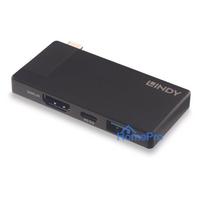 USB-C Docking Station - Lindy DST-Micro 4K HDMI, 100W PD, USB 3.2 Gen 1