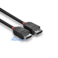 Cable - Lindy 2m DisplayPort 2.1 80G 16K 60Hz Black