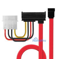 Cable - Lindy SATA Data and Power Cable 0.5m 6Gbps
