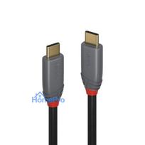 Cable - Lindy 3m USB 3.2 Type C to C 10Gbps 100W PD Anthra Line