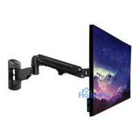 Monitor Mount - Lindy Wall Mount Single Gas Spring Arm Mount for 13-32 Inch Screens Up to 9kg - Black