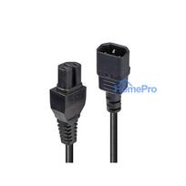 Power Cord - LINDY C14 to C15 Hot Condition Power Cord, 10A / 250V, 5 m, Black
