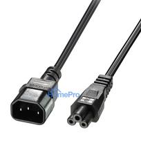 Power Cord - LINDY Power Cord C5 to C14, 5 m, Black