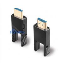 HDMI Cable - Lindy 38547 60 m Hybrid Fiber Optic Micro-HDMI 2.1 Cable, Black