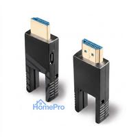 HDMI Cable - Lindy 38542 20 M Fiber Optic Hybrid "Micro-HDMI" 8K60 LSZH Cable Black