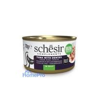 SCHESIR Oceanic Adult Tuna with Dentic - wet cat food - 70g