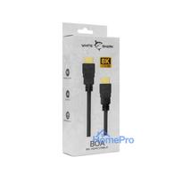 White Shark BOA cable HDMI-HDMI 2.1 M / M 2m 8K@60Hz