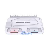 White Shark KIMURA PRO PS5 Cooling Pad + 2 Charging Docks, White