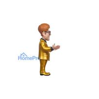 MINIX - ELTON JOHN GOLD SUIT