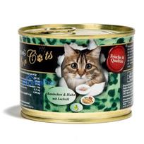 O'CANIS Rabbit and chicken with salmon oil - wet cat food - 200g