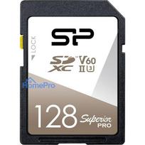 Silicon Power Superior Pro SDXC Card 128GB Class 10 UHS-II / U3 V60 (SP128GBSDXJV6V10)