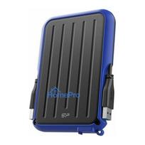 Ārējais cietais disks HDD Silicon Power Armor A66 5TB Black-Blue (SP050TBPHD66LS3B)