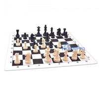 Platinum Roller Cylindrical Chess Set Star
