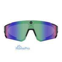 Smart Glasses - COLMi V06 8MP Camera 2K Video AI, Bluetooth, IP54 Black with Blue Lenses