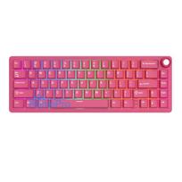 ROYAL KLUDGE R65 Berry Red, Cream Switch, US