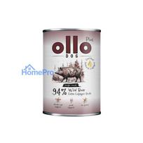 OLLO Plus Collagen Mono Wild boar - wet dog food - 800g