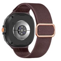 Elastinis dirželis Samsung Galaxy Watch 8 44mm 40mm 46mm Scrunchie Nailoninis Sportinis riešo Apyrankė correa Galaxy Watch 8 classic Juosta Watch 8 classic 46mm gray