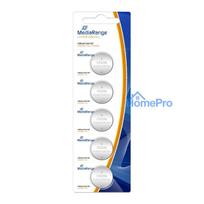 BATTERY LITHIUM CR2016 3V / 5PCS MRBAT136 MEDIARANGE