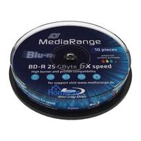 MediaRange BD-R 25GB 6x Cake Box 10 (MR500)