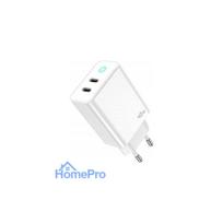 Jellico Adapteris Jellico EU19 GaN 40W PD Universal Smart Device Super Fast Charger 2x USB-C / USB White 6974929204624 (