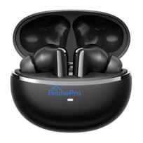 Wireless headphones - QCY N70 HT18 LITE adaptive noise cancellation 50h battery black