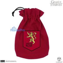 Game Accessories - Game of Thrones Lannister Dice Case Cotton Red Gold Lion
