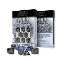 Board Game - Game of Thrones Night's Watch Dice Set 8 Plastic Dice Black