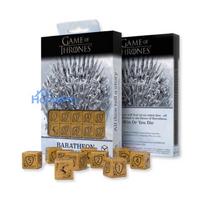 Board Game - Game of Thrones Baratheon Dice Set 10xD6 Yellow