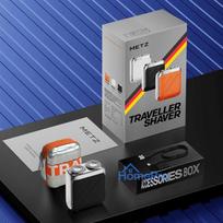 MZXZ021 Metz Traveller Shaver, Orange.