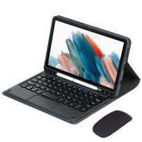 8,7 colio „Galaxy Tab A11“ planšetinio kompiuterio dėklas su įmontuotu rašiklio laikikliu, silikoninis dangtelis, nuimama Bluetooth klaviatūra, pelės ir stovelio funkcija Samsung Galaxy Tab A11/A9 8.7-inch gray