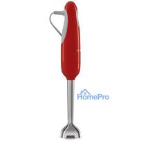 Hand Blender - SMEG HBF11RDEU 700W 2 Speed Stainless Steel Red