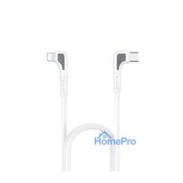 Remax RC-181i Angled Durable Data & Fast Charging Cable PD 20W 3A USB-C to Lightning 1m White