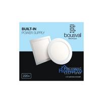 LED light panel. Round shape 18W 4000K 223x29mm with built-in power supply