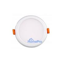 LED light panel. Round shape 9W 4000K 116x36mm with built-in control unit