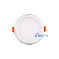 LED light panel. Round shape 9W 3000K 116x36mm with built-in control unit