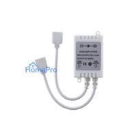 RGB signal amplifier and voltage injector for colored LED strip.
