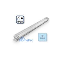 Industrial IP65 Luminaire Housing for LED T8 Bulbs 2x1500, Hermetic, 1565x115x89mm