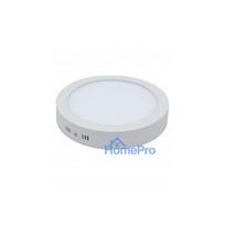 LED light panel. Round surface-mounted panel 6W 3000K 120x40 with control unit