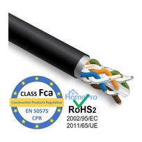LAN Computer network cable, FRONTLINE, CAT6 FTP, for outdoor installation, 305m ( DK-O-F6 )
