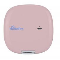 Cosmetic Mirror - Humanas HS-PM01 LED Light Adjustable Intensity 5x Magnification Pink