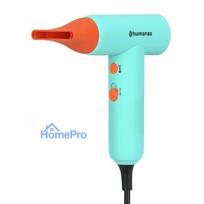 Hair Dryer - Humanas AirTouch HD-AT03 Mini Ionizing, Mint Color