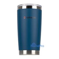 Thermal Mug - Humanas Fluo 600 ml Stainless Steel, Leakproof, Blue