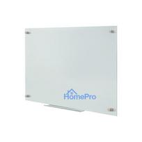 Dry Erase Whiteboard, wall-mounted, glass, 60x45cm