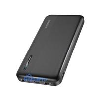 Logilink Mobile Power Bank, LiPo, 10.000 mAh, USB-C in / out, black