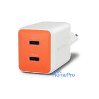 N Targus Hyper HyperJuice Flex 45W GaN Charger - Orange